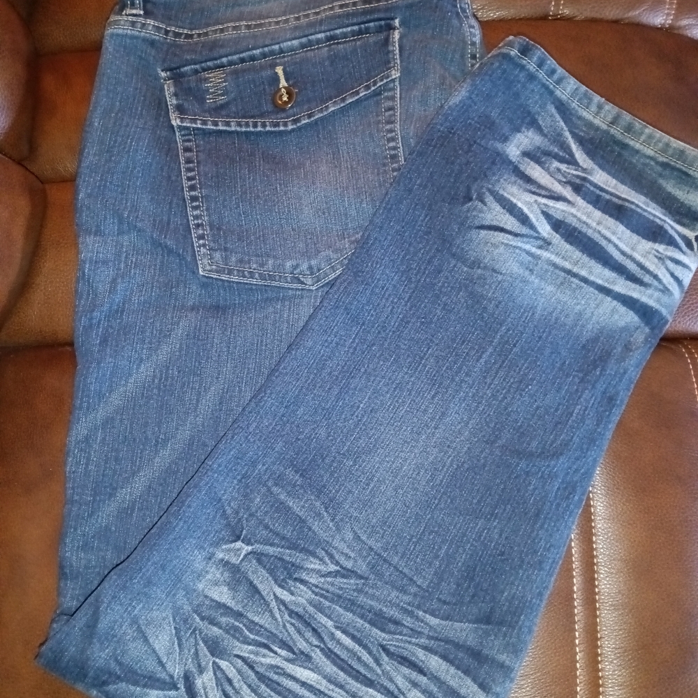 Inked and Faded Jeans